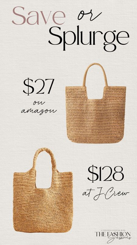 Save or splurge? 

Save | Splurge | Designer Dupe | Handbag | Tote | Beach Bag | Tracy | The Fashion Sessions 

#LTKswim #LTKsalealert #LTKfindsunder50