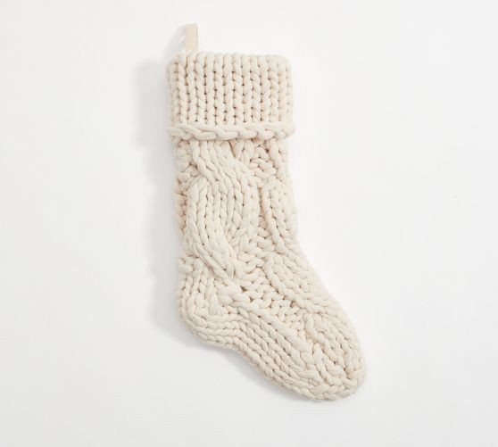 Colossal Handknit Stockings | Pottery Barn (US)