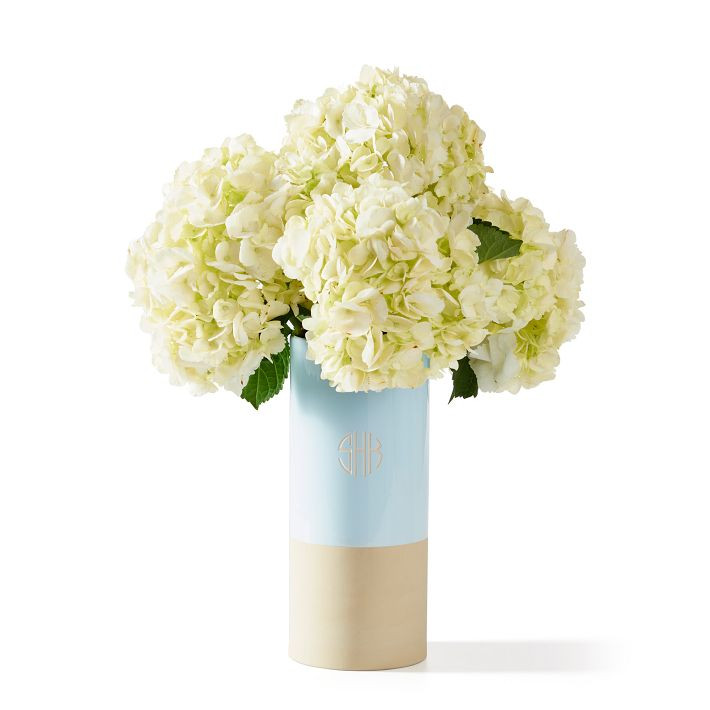 Dipped Ceramic Pitcher Vase | Mark and Graham