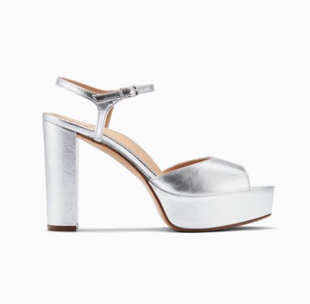 Summer staple with this silver platform sandal 

#LTKShoeCrush #LTKOver40 #LTKStyleTip