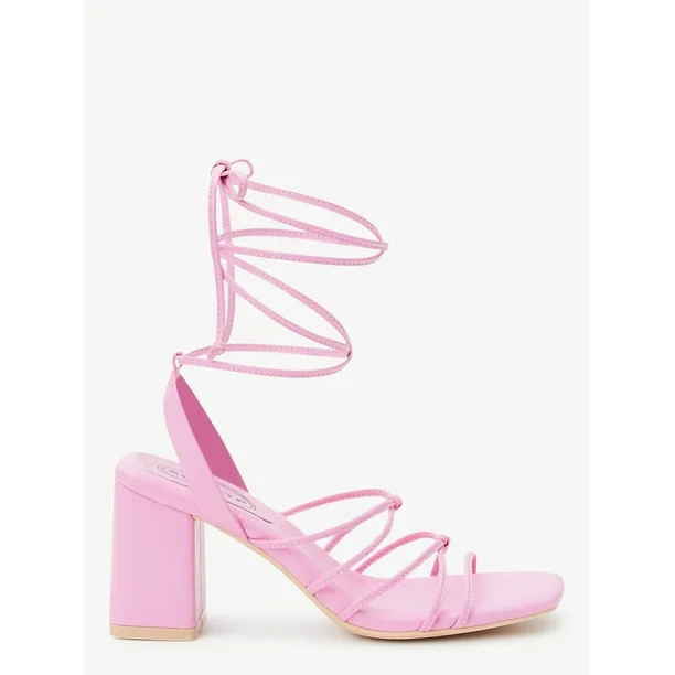 Scoop Women's Strappy Block Heel Sandals | Walmart (US)