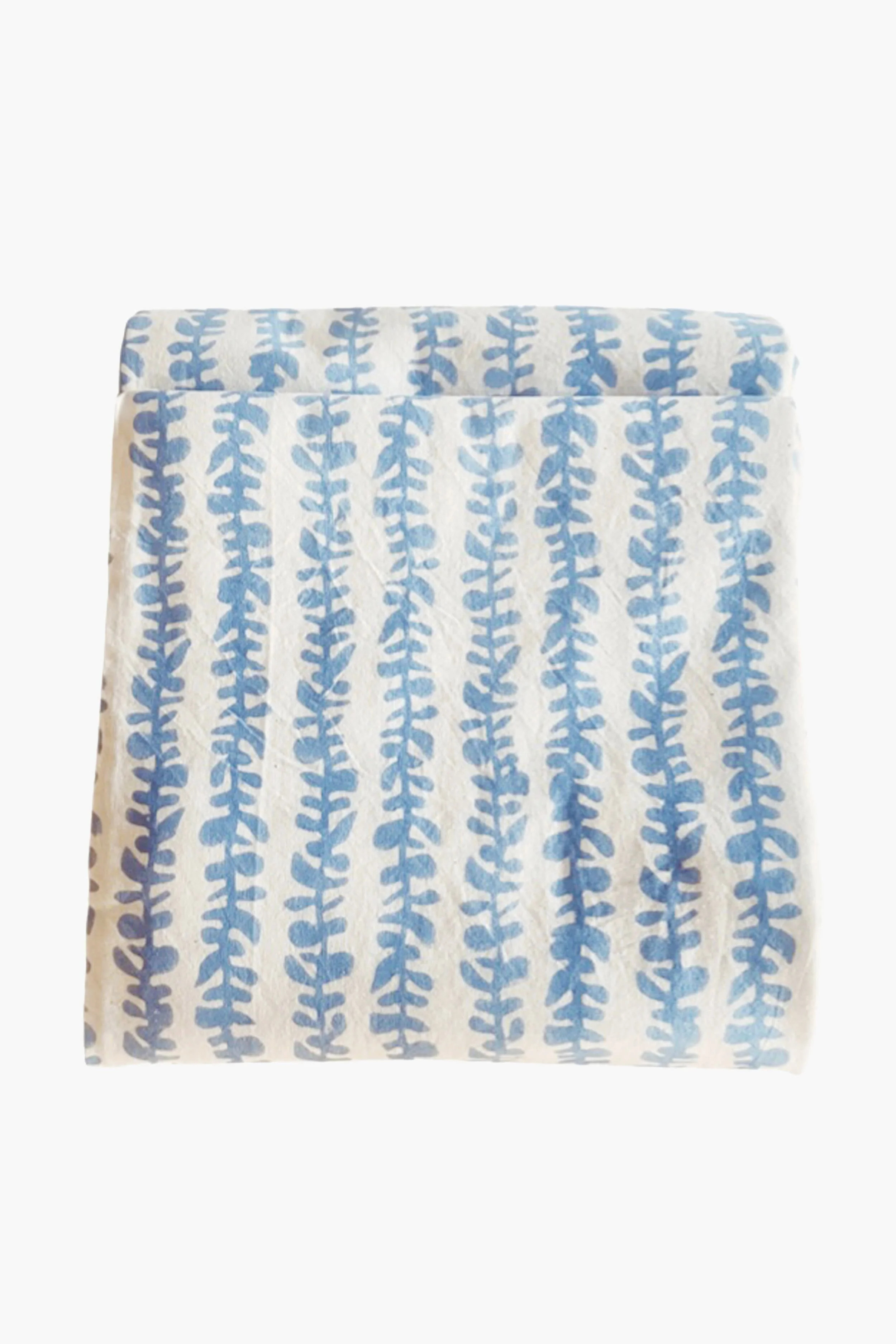 Blue Vines Tablecloth | Tuckernuck (US)