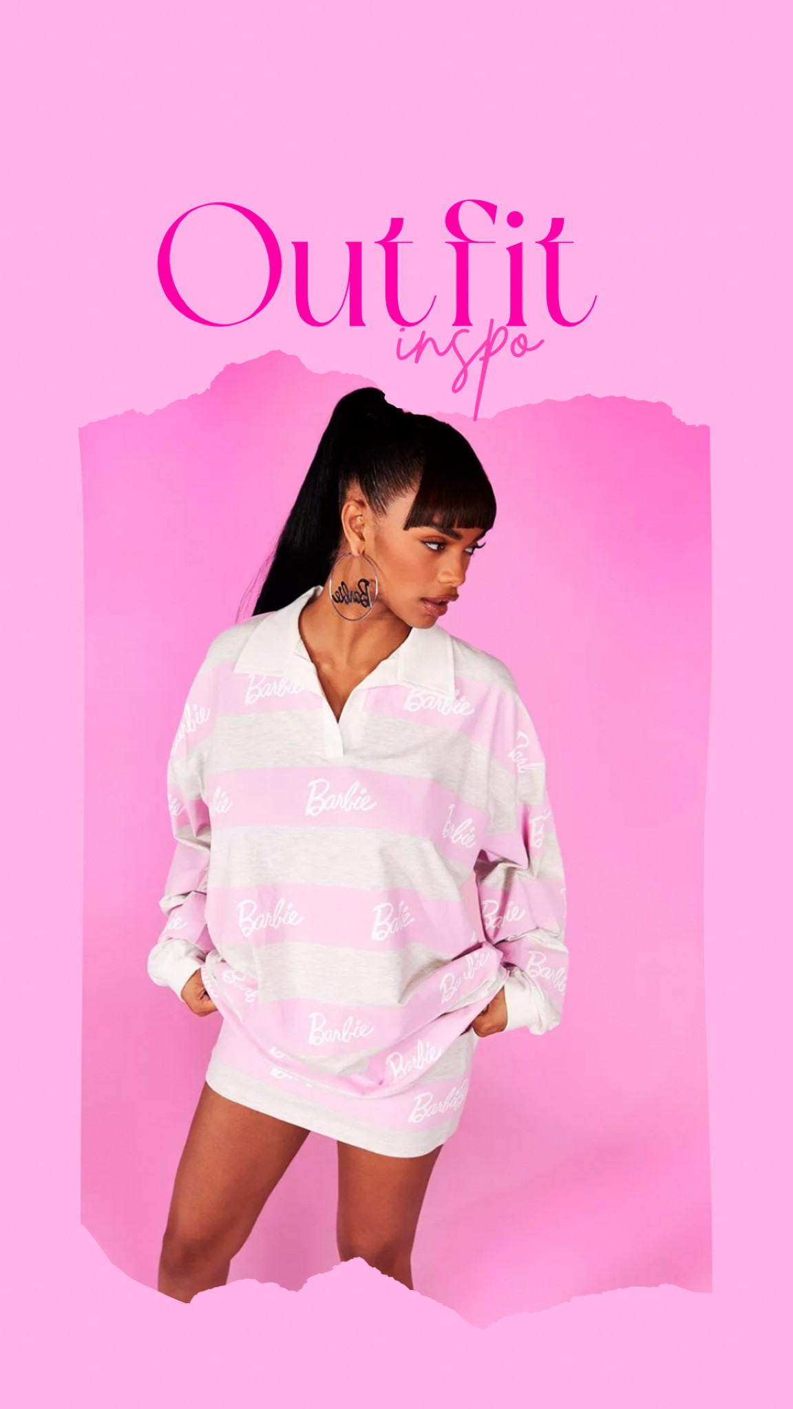 Boohoo Barbie Print Rugby Shirt

#LTKunder50 #LTKFind