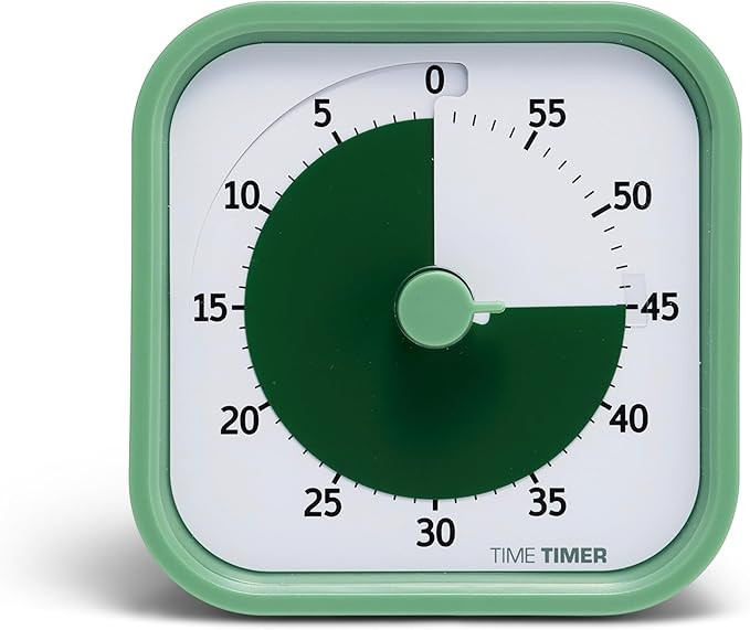 TIME TIMER Home MOD - 60 Minute Kids Visual Timer Home Edition - for Homeschool Supplies Study To... | Amazon (US)