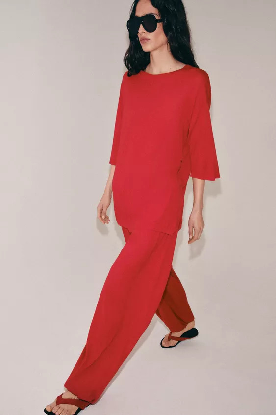 OVERSIZED KNIT TOP | Zara US