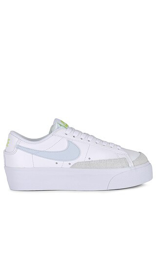 Blazer Low Platform Sneaker in White, Blue Tint & Lemon Twist | Revolve Clothing (Global)