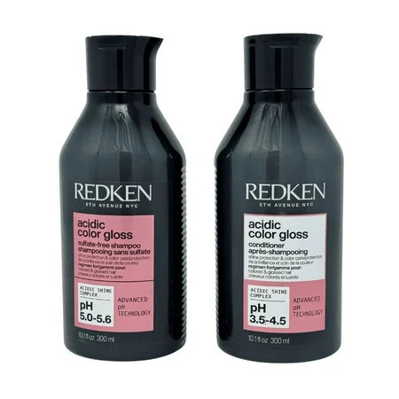 Redken Acidic Color Gloss Shampoo and Conditioner Duo (10.1oz Each) | Walmart (US)