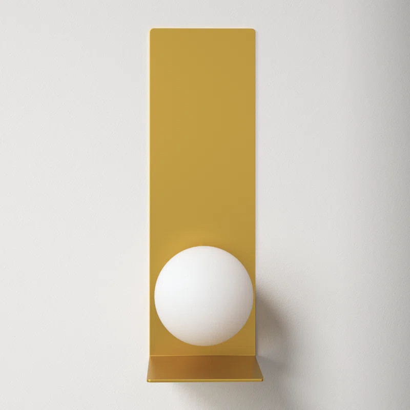 Yiva Steel Flush Mounted Sconce | Wayfair North America