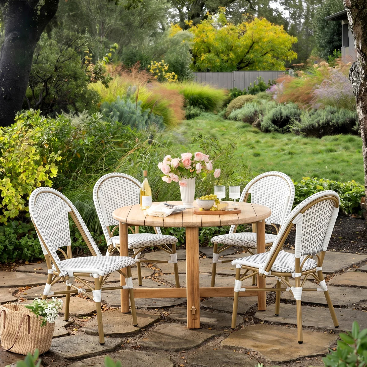 Outdoor Dining Side Chairs (Set of 4) | Wayfair North America