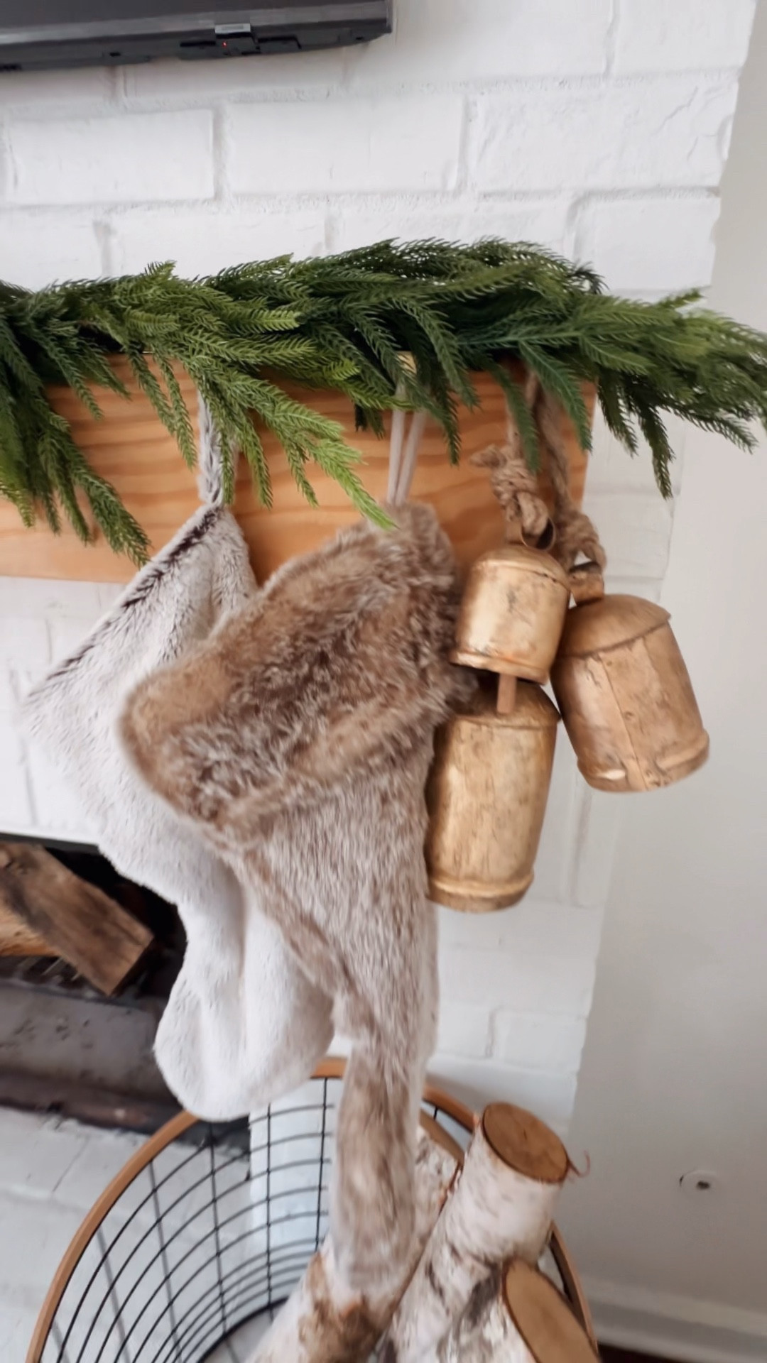 Christmas mantle
Christmas garland
Christmas bells

#LTKSeasonal #LTKHoliday #LTKHome