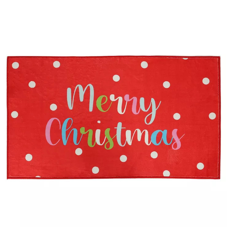 Holly Jolly Merry Christmas Rug 20x34 - Levtex Home | Target