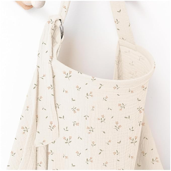 Muslin Nursing Covers for Breastfeeding, Privacy Breast Feeding Cover with Arch Neckline for Mom ... | Amazon (US)