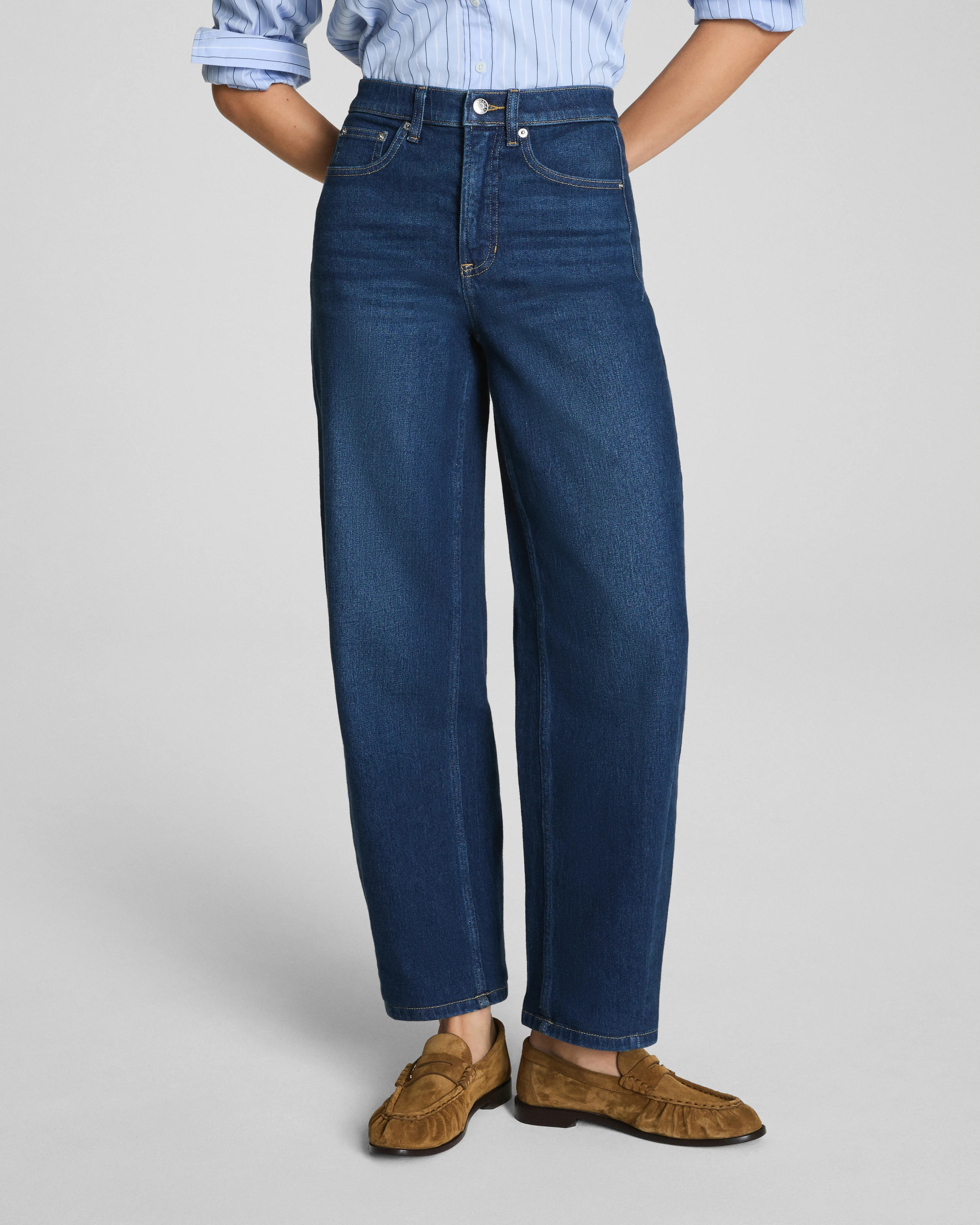 SPANXshape™ Authentic 360Barrel Leg Jeans$158.00USD | Spanx