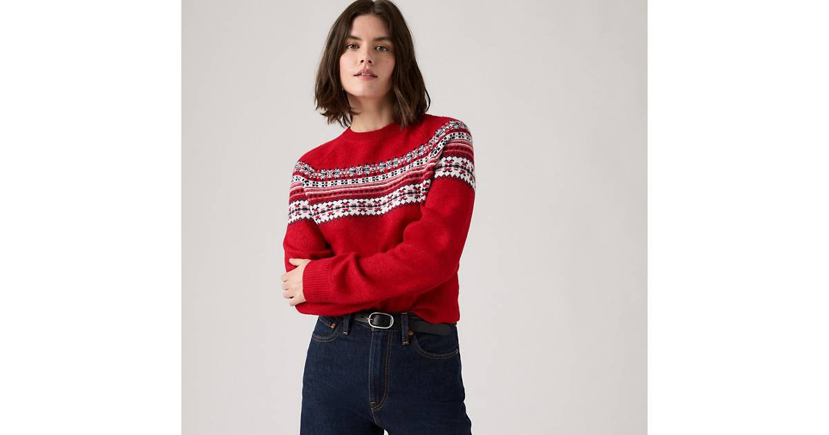 Lou Fairisle Crew - Multi-color | Levi's® US | Levi's US