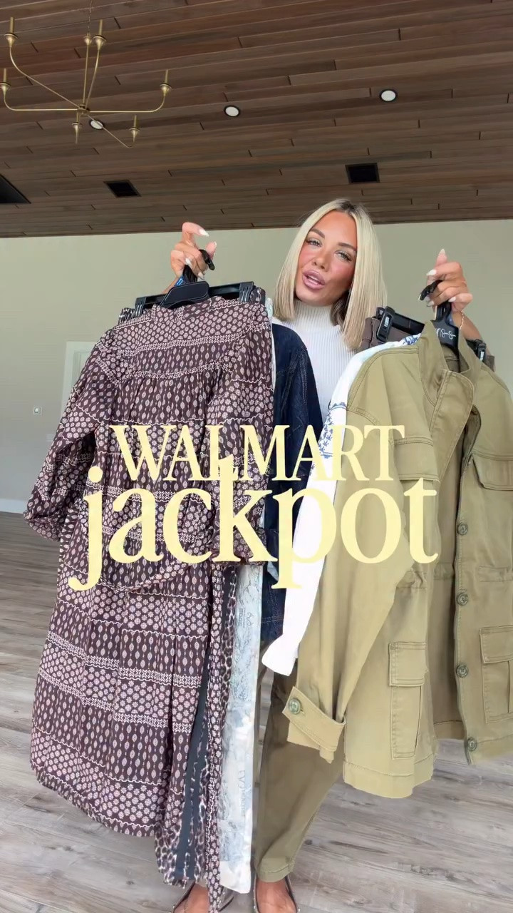Type SHOP, new Walmart jackpot finds that are so dang good 😊 #walmart #walmartfashion #casualoutfit #fallfashion #denim