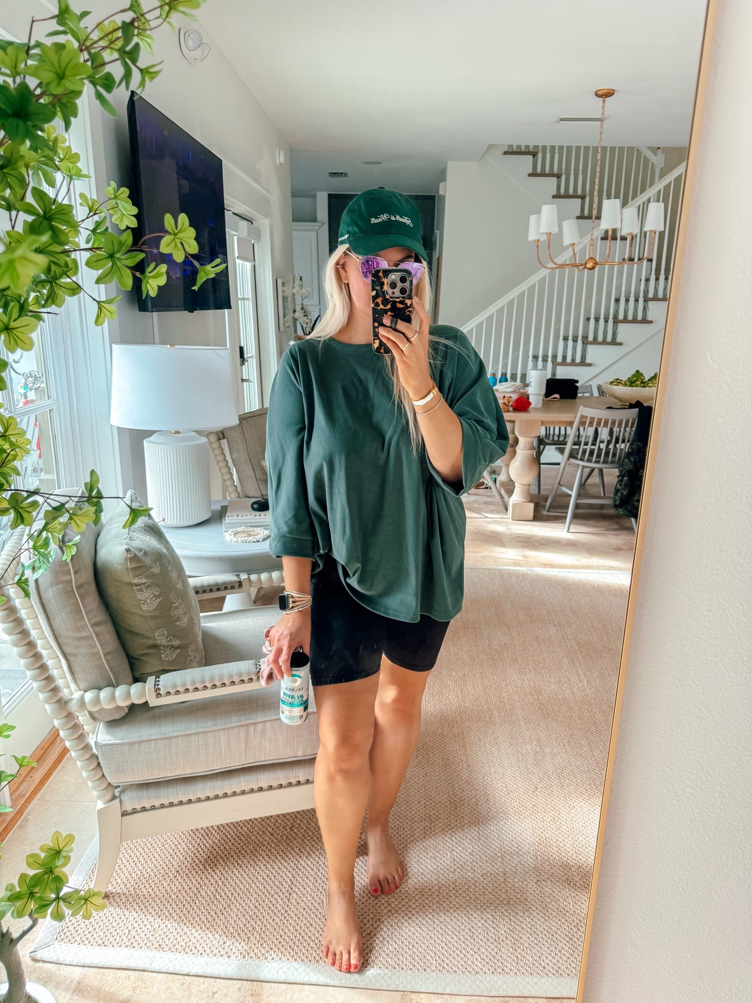 Super casual Florida outfit for vacation! I love this tee and have it in five colors!! These bike shorts have pockets too :)

#LTKFindsUnder50 #LTKdayinmylife #LTKMidsize