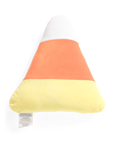 16x17 Shaped Candy Corn Pillow | Halloween | Marshalls | Marshalls