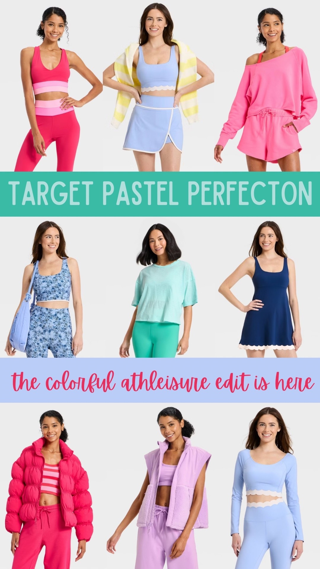 stock your carts for the epic new target athleisure drop!! 

#LTKSeasonal #LTKFindsUnder50