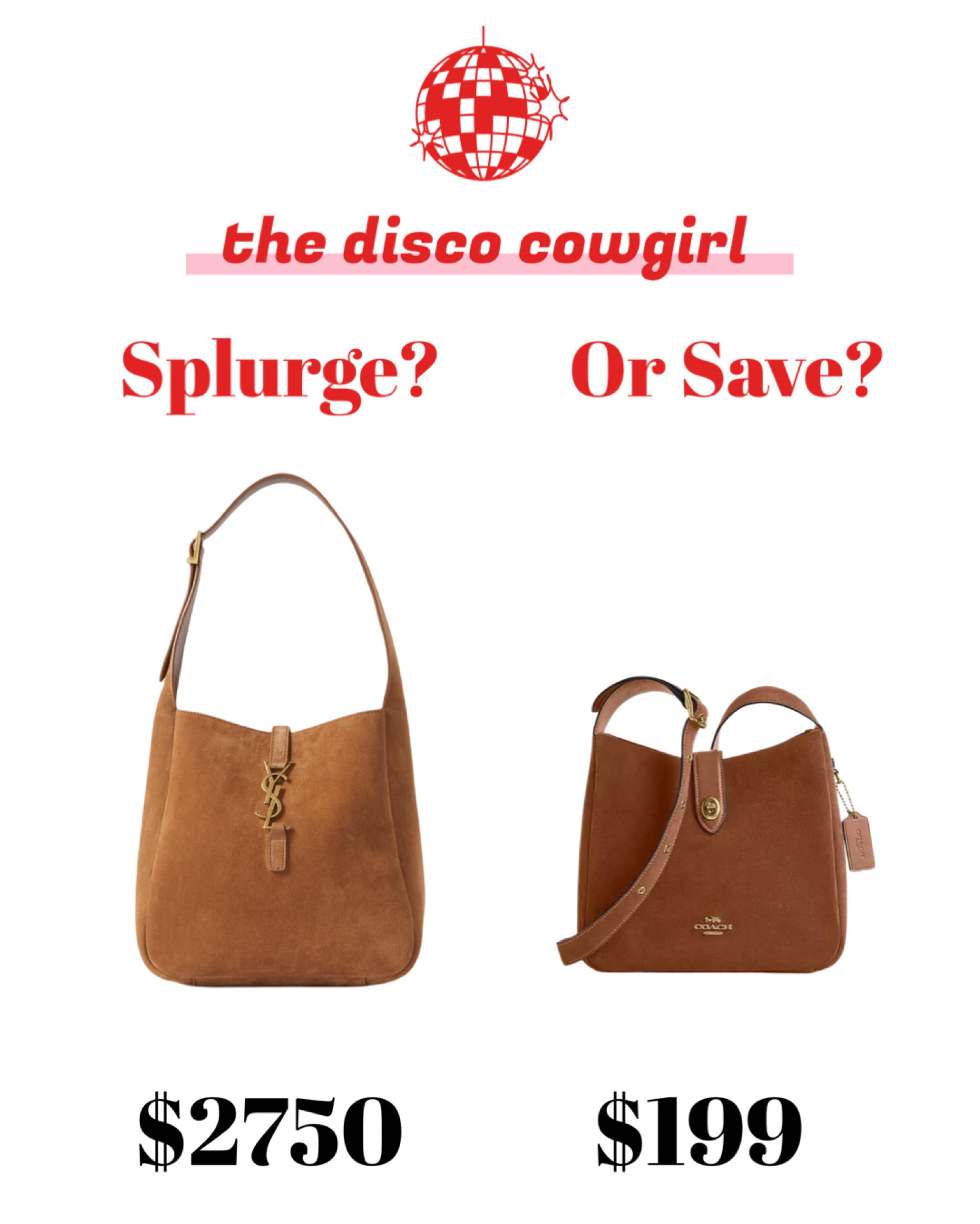 This Coach Haley bag is from the outlet site and it is very similar to the popular YSL le 5 á 7 suede shoulder bag! This price is a deal!

#LTKSaleAlert #LTKSeasonal #LTKItBag