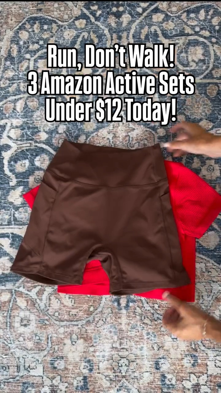 Amazon Active Sets, under $12!

#LTKSaleAlert #LTKActive