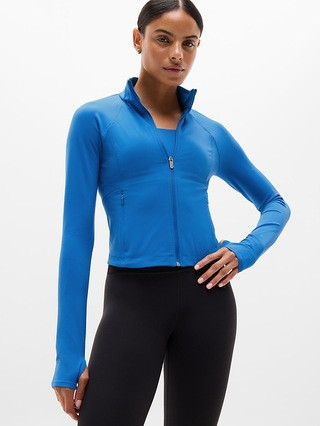 Salutation Crop Jacket | Athleta