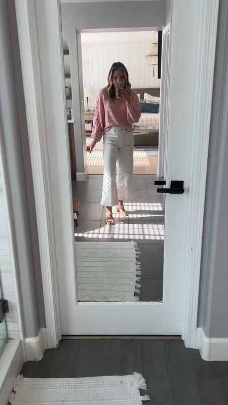 10% off Spanx with code AMBERMXSPANX 

I’m loving the NEW Spanx Cropped Wide-Leg Jeans. They fit so cute, come in petite sizing which is great if you’re short like me. They also come in regular and tall sizes.

You can get them in ecru or shaded blue (denim wash). I grabbed both 🥰

Pull on jeans with hidden core shaping technology to give you that added confidence boost we love. 

These are perfect for the office and comfy enough to pack for travel. Plus they are easy to dress up or down making them super versatile.

Denim has stretch and the fit is slightly large. I’m wearing my true size petite small and I love the fit.

I linked a few more of my favorite Spanx clothing items.

#LTKover40 #LTKtravel #LTKworkwear