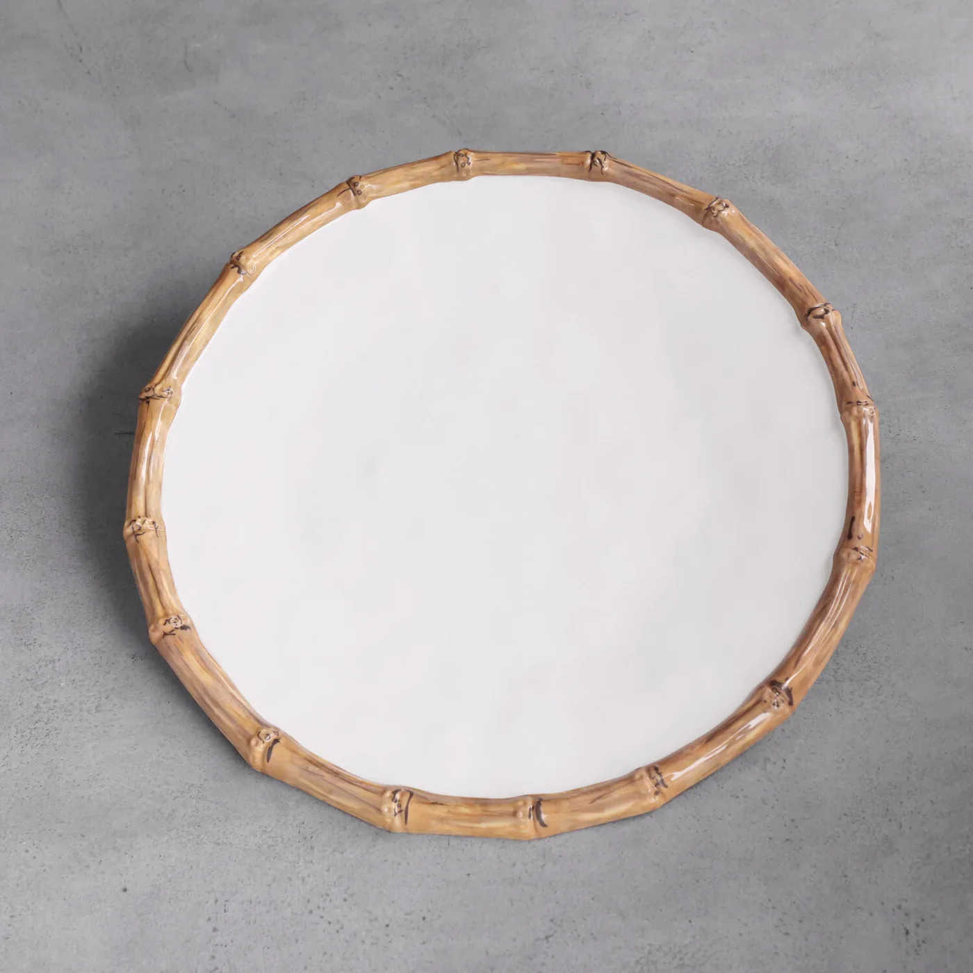 Beatriz Ball Vida Bamboo Melamine Charger Set, Set of 4 | Sabavi Home