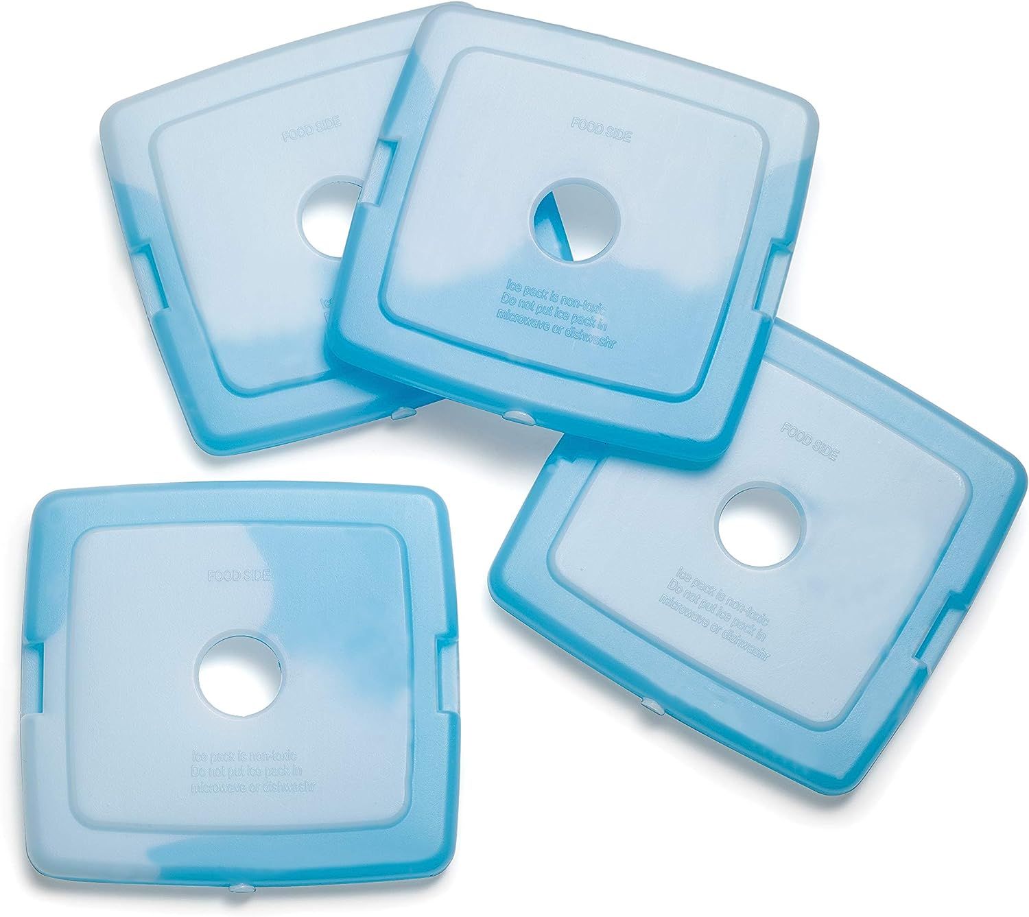 Fit & Fresh Cool Coolers Ice Packs, 8 pack, Blue | Amazon (US)