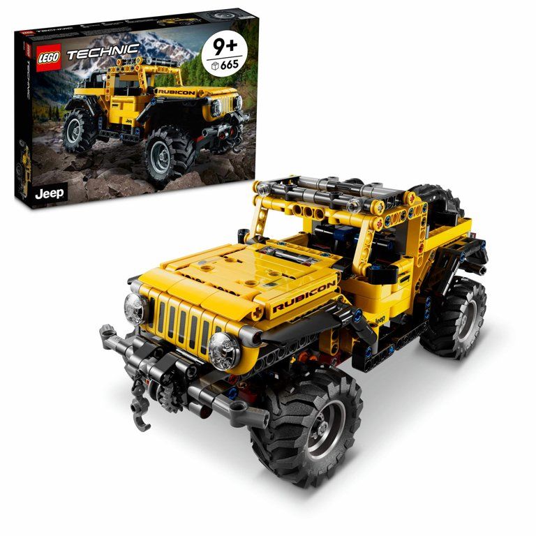 LEGO Technic Jeep Wrangler 42122; Engaging Toy for Kids Who Love High-Performance Vehicles (665 P... | Walmart (US)