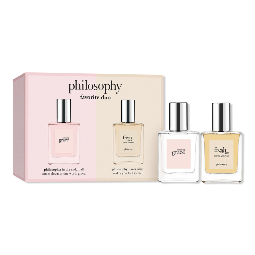 Philosophy Amazing Grace and Fresh Cream Warm Cashmere 2-Piece Mini Gift Set | Ulta