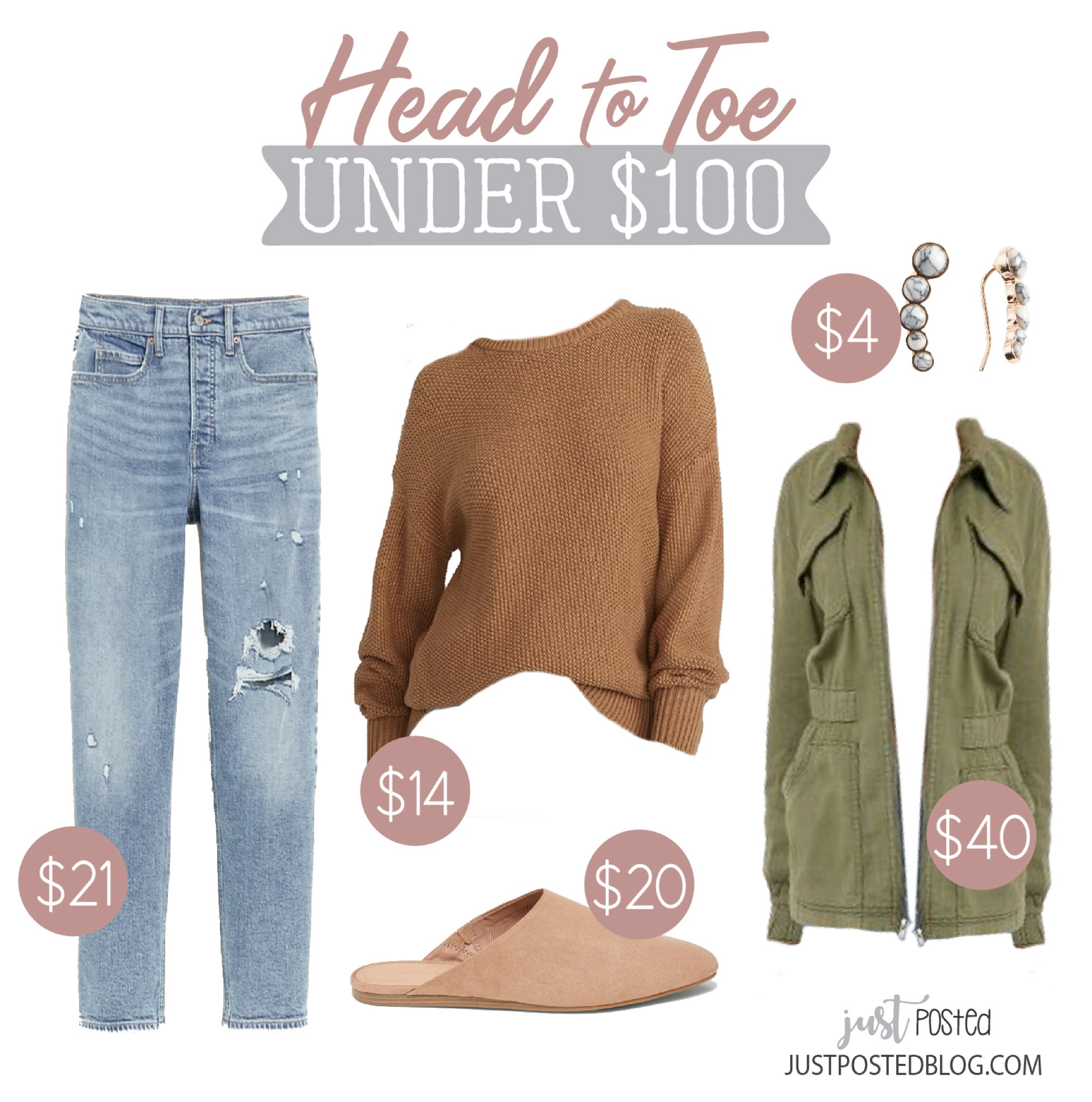Hurry! SALE on sweater ends tonight! This tunic sweater is on sale for only $14.50 today only! Available in a few colors with great reviews. The jeans, mules and earrings drop an extra 30% off in your cart! And, I love that this look includes a utility jacket. Sale on the sweater ends tonight! This is the perfect layered look for fall and includes some great capsule 

#LTKSeasonal #LTKsalealert #LTKunder100