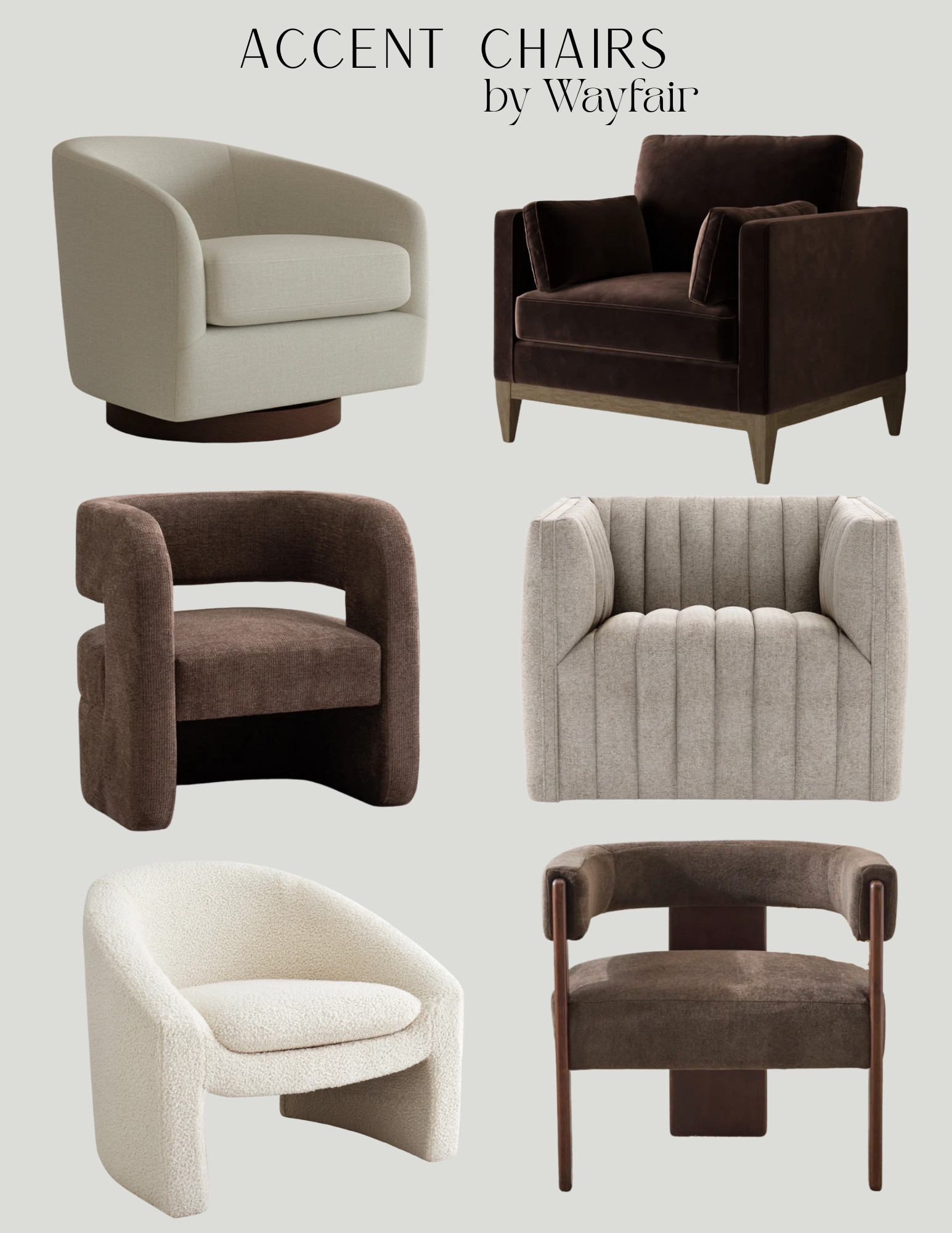 Wayfair Accent Chairs  

 #LTKU #LTKHome #LTKSaleAlert