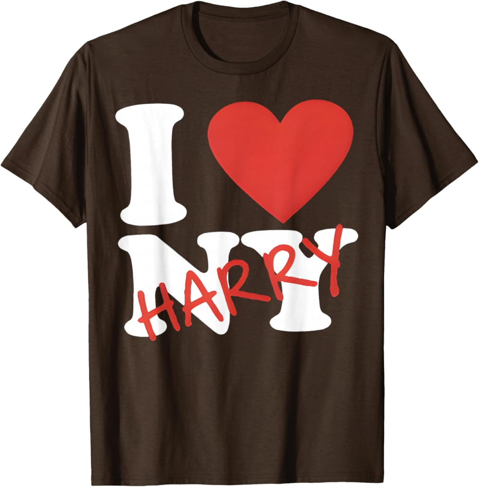 Vintage I Heart Harry Retro Gifts for Men Women Girls T-Shirt | Amazon (US)