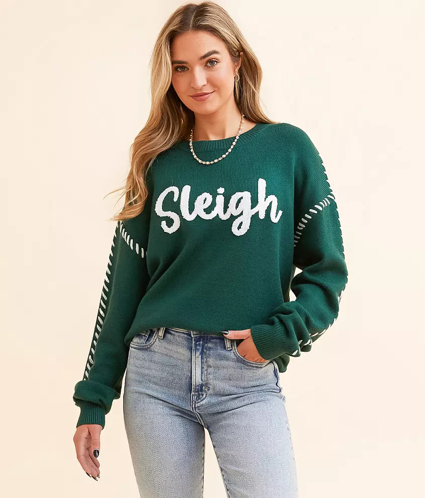 Main Strip Sleigh Sweater | Buckle