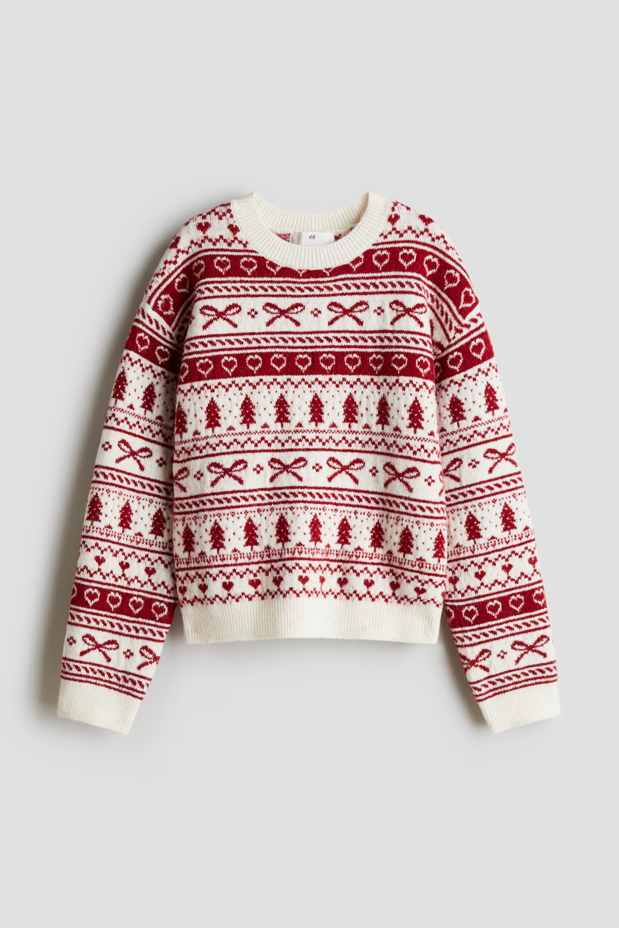 Loose-Fit Motif-Detail Sweater | H&M (US + CA)