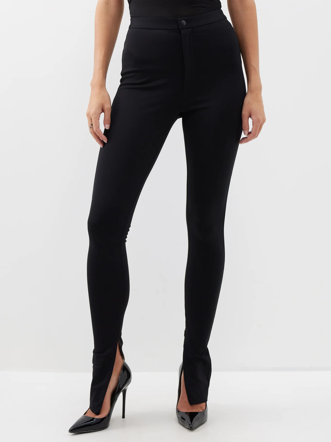 X Hailey Bieber high-rise leggings | Matches (UK)