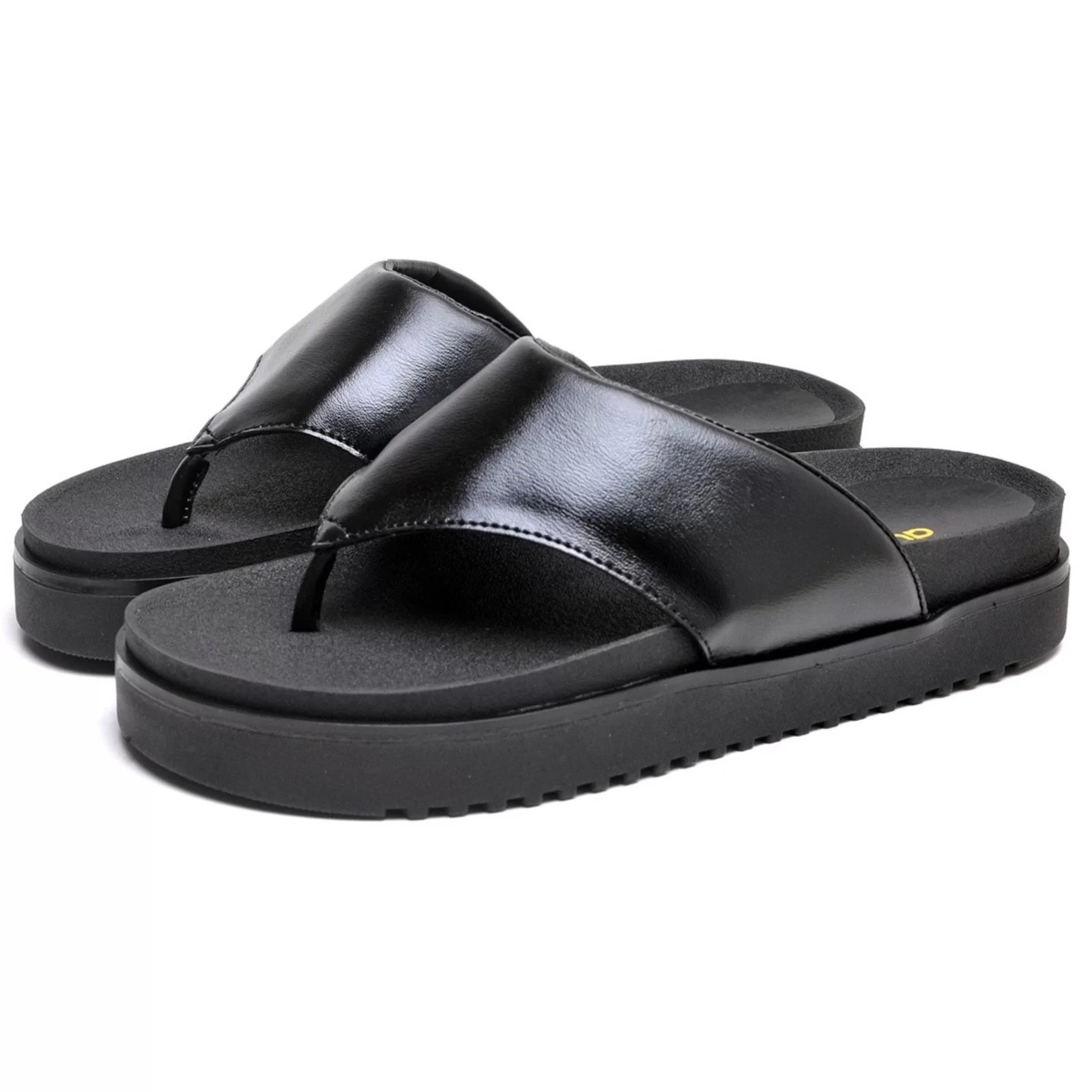 Sandália Feminina Papete DUBUY 2045FG Preto | Dafiti (BR)