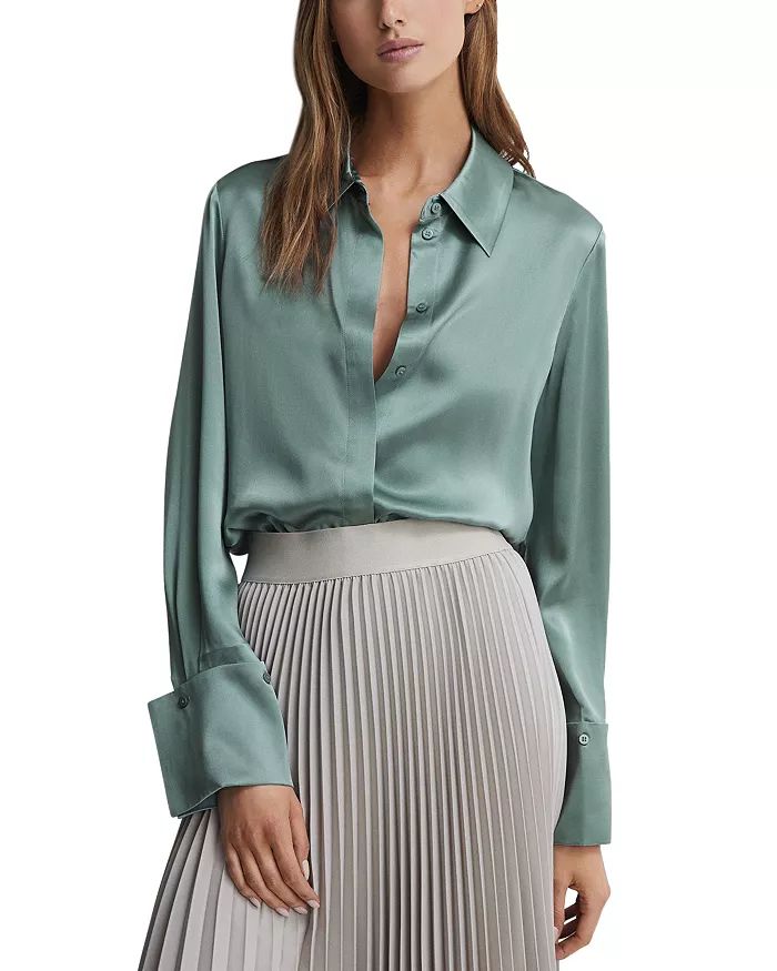 Hailey Silk Shirt | Bloomingdale's (US)