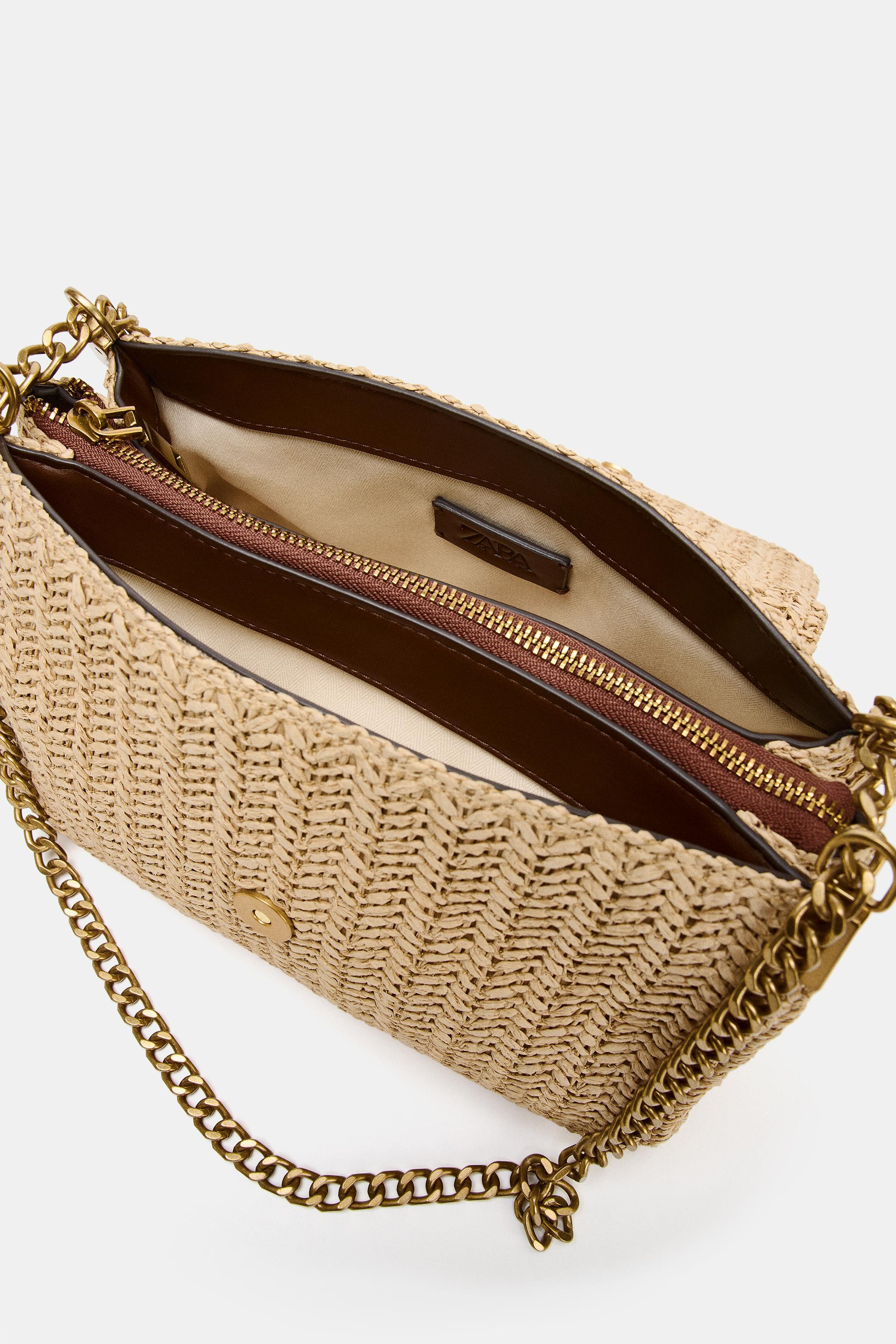 METALLIC CHAIN CROSSBODY BAG | Zara US