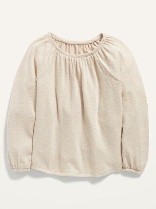 Cozy Long-Sleeve Top for Toddler Girls | Old Navy (US)