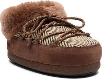 MB x Guest In Residence EVX Chalet Genuine Sheepskin Trim Mule (Women) | Nordstrom