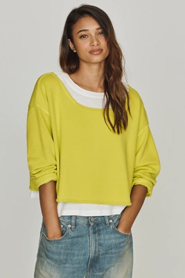 Pilcro Layered Twofer Pullover | Anthropologie (US)