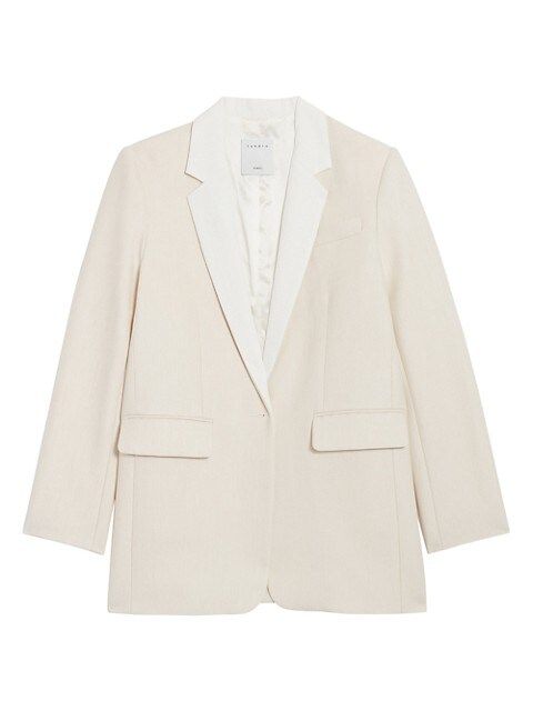 Berlioz Tailored Contrast Lapel Jacket | Saks Fifth Avenue