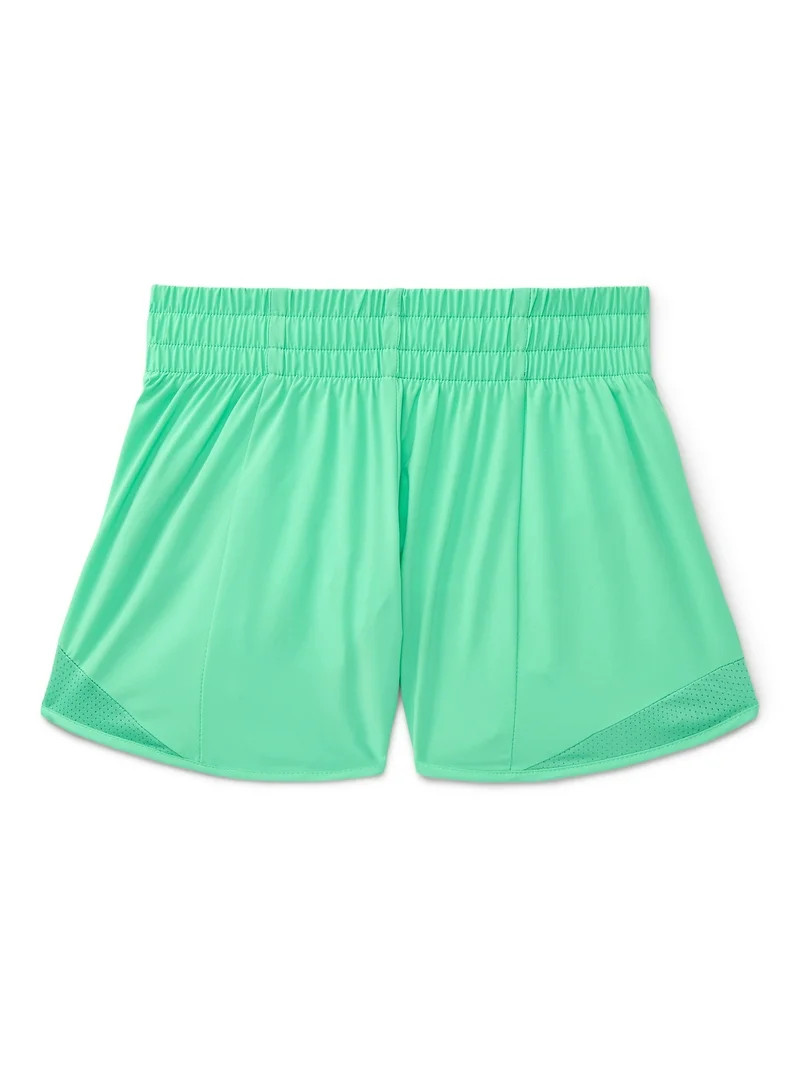 Athletic Works Girls Athletic Run Shorts, Sizes 4-18 & Plus | Walmart (US)
