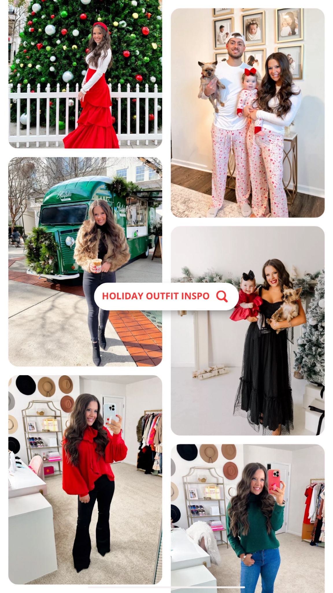 Holiday outfit Inspo! Sharing some cute looks from last year for Inspo! Some pieces are still in stock! 🎄💕

#LTKHoliday #LTKSeasonal #LTKStyleTip
