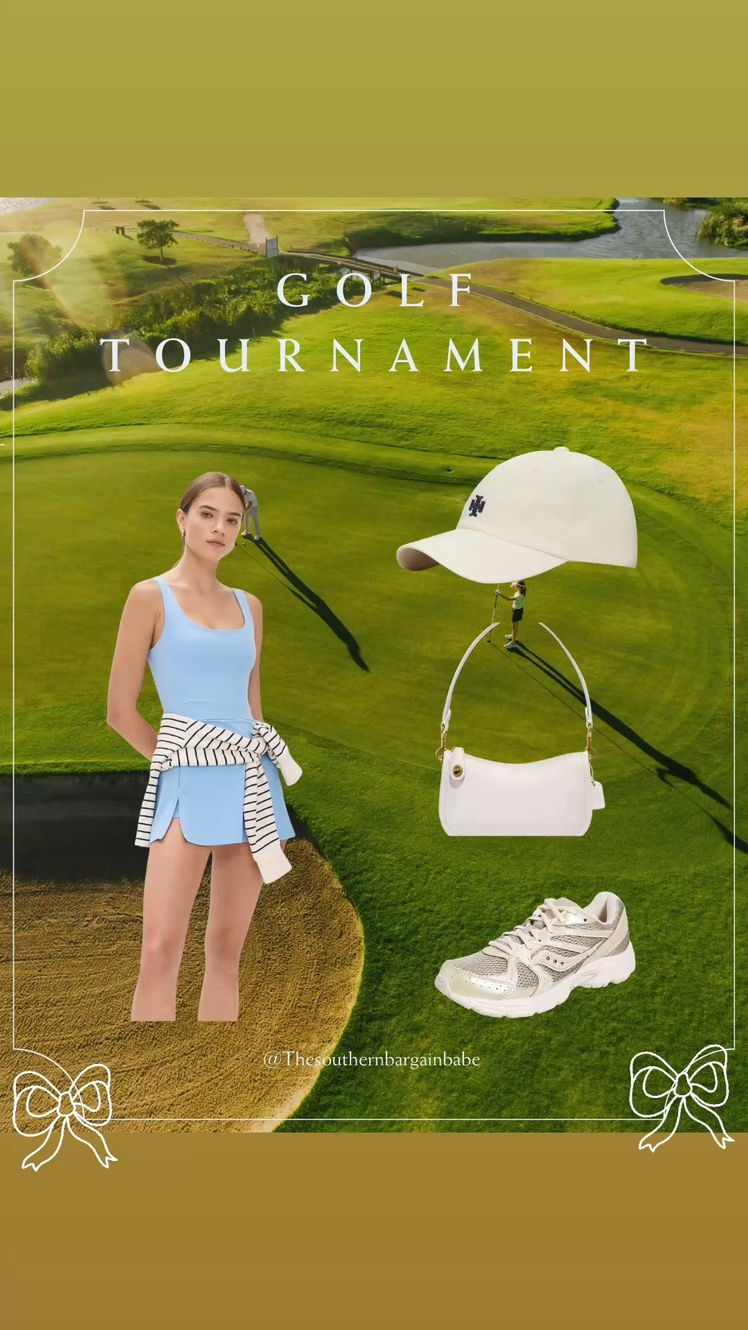 Athletic-cute but still feminine 💙 Perfect for lots of walking, sunshine, and cheering on your favorite players.
Shop everything in LTK ✨

#themasters #mastersstyle #mastersoutfit #mastersweek #augustanational
#valerotexasopen #texasopen #vtostyle #pgatour #pgatourstyle
#golfseason #springgolf #golfday #golfvibes #oncourse

#LTKootd #LTKPetite #LTKActive