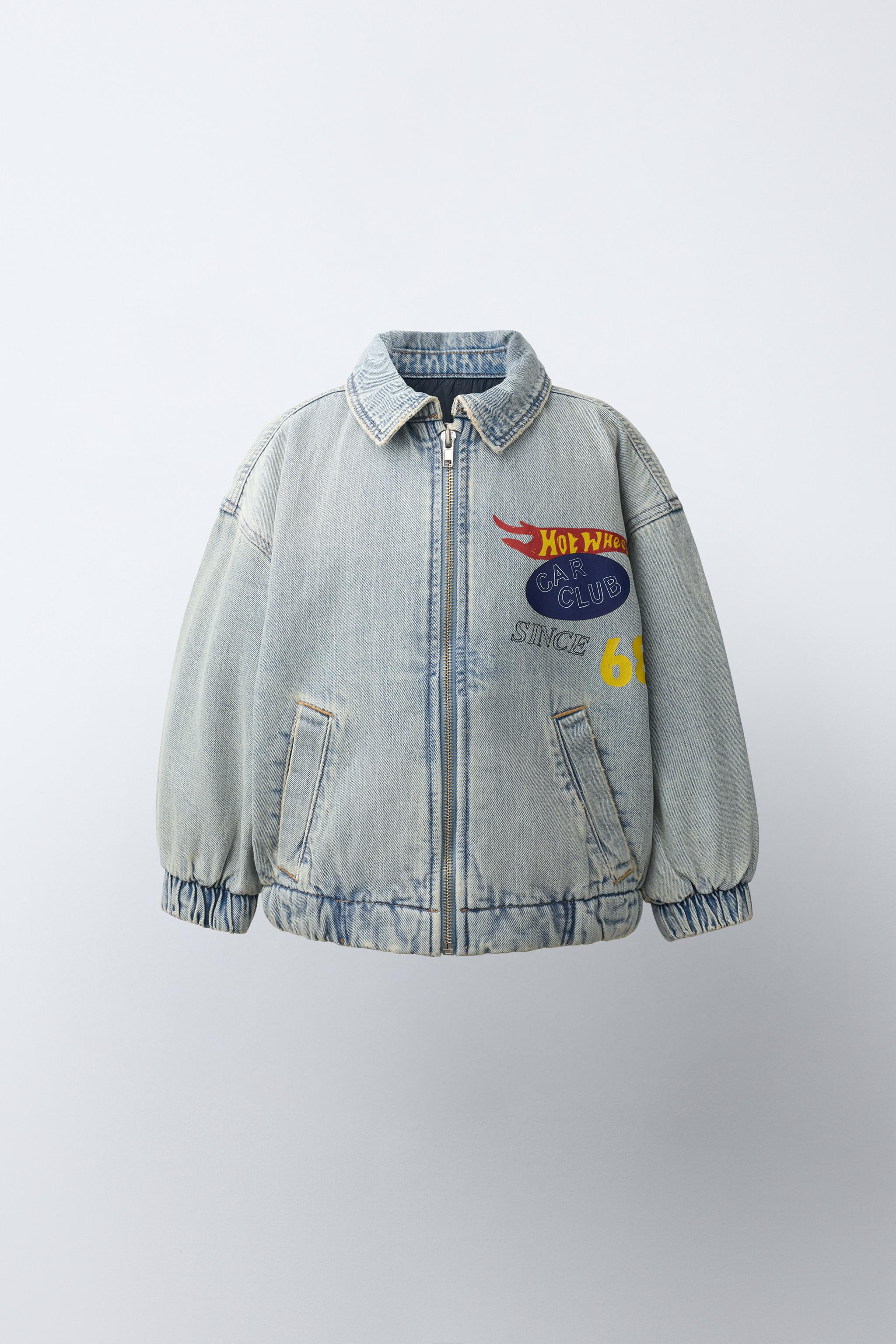 HOT WHEELS\u00a9 DENIM JACKET | Zara US