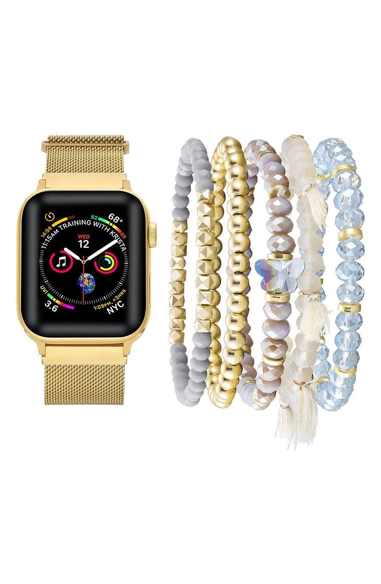 Metal Loop Band & Gold Bracelet for Apple Watch® | Nordstrom