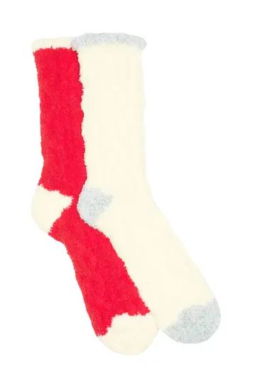 Plush Knit Socks - Pack of 2 | Nordstrom Rack