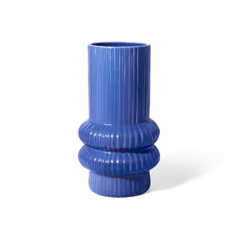 Ceramic Vase Blue - Tabitha Brown for Target | Target